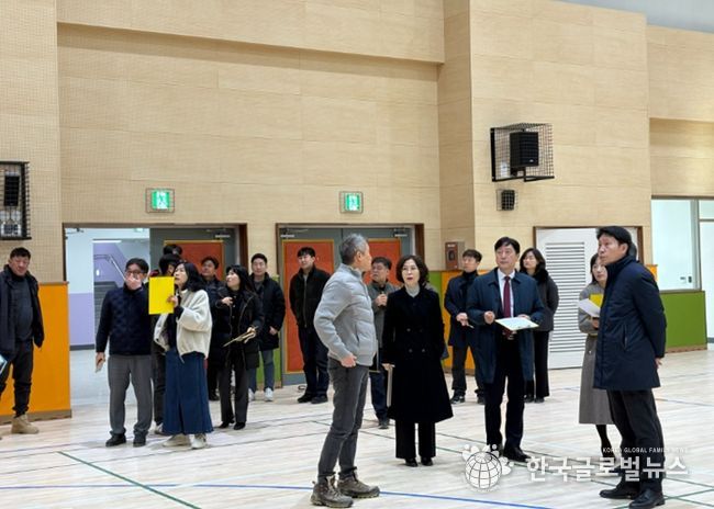 군포의왕교육지원청, 의왕푸른초·백운호수중 안전한 첫걸음을 위한 개교 전 최종 현장점검