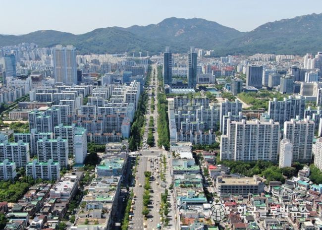 평촌신도시 전경