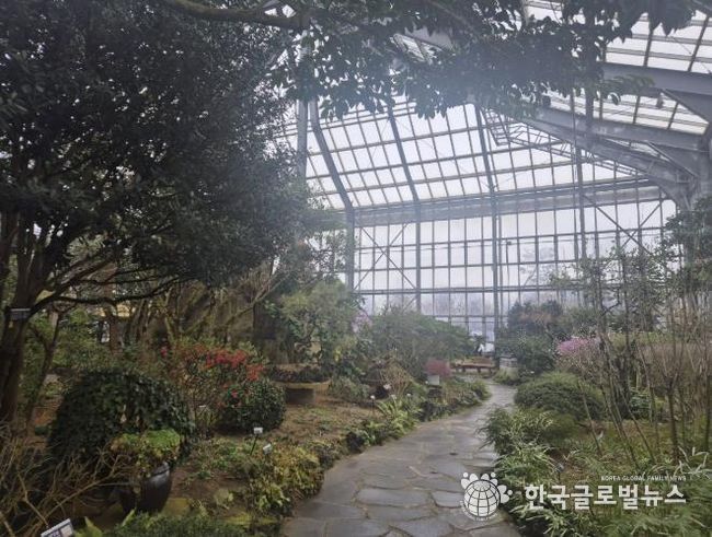 우리꽃식물원 내부모습