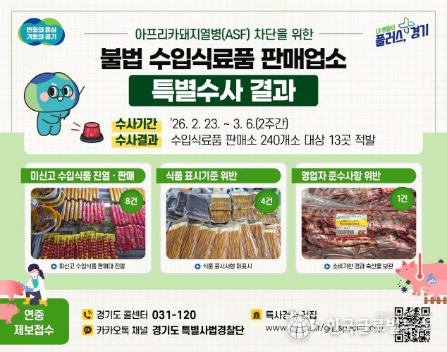 아프리카돼지열병 차단을 위한 특별수사 결과(1).jpg 바로보기그래픽보도자료_아프리카돼지열병 차단을 위한 특별수사 결과