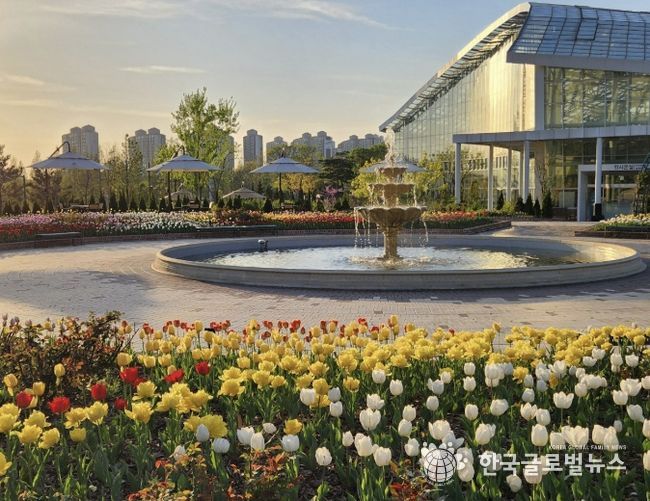 수원 일월수목원 정원