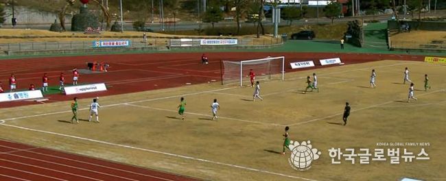 금산인삼에프씨(FC) 승리 하이라이트 이미지 및 경기 모습