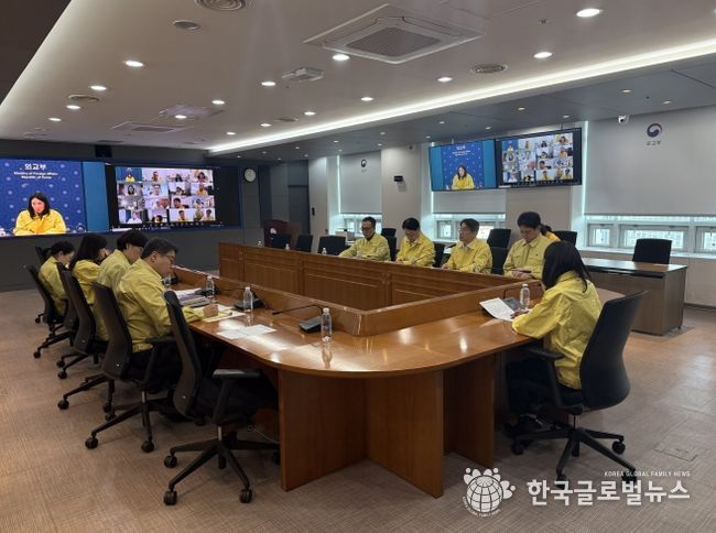 재외국민보호대책본부 회의