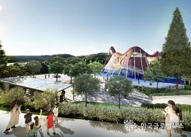 상족암 군립공원 조감도