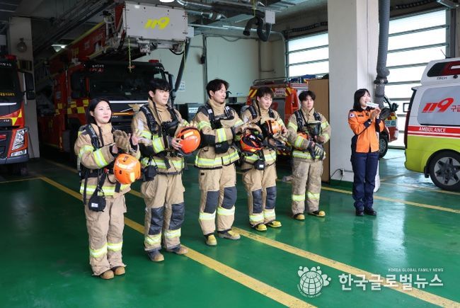 가평소방서, 소방홍보 콘텐츠 '나는 소방관이다' 촬영 진행