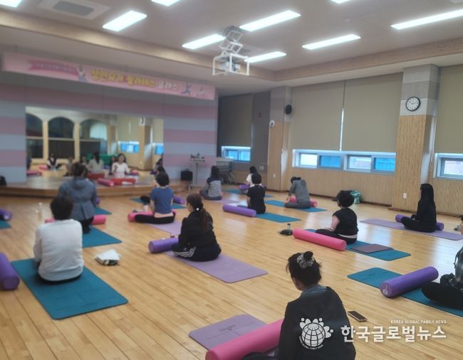 평택시 포승건강생활지원센터, '건강플러스 요가&필라테스' 운영