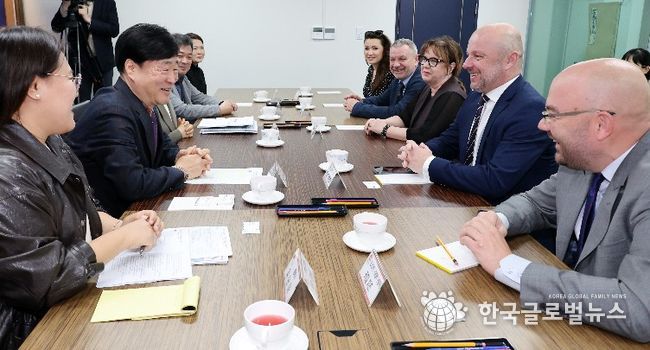 폴란드 제슈프시 대표단, 국제 우호 교류 및 산업 시찰 위해 전주 방문