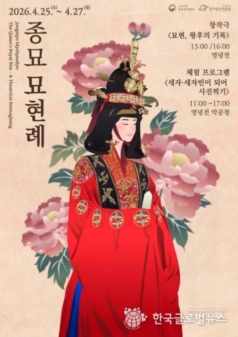 2026년 '종묘 묘현례' 웹포스터